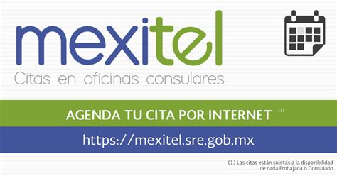 mexitel portal|VISA APPOINTMENTS. STEP 1. CREATE A MEXITEL。